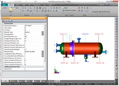 Software & Engineering for Pressure Vessel Design and Heat 